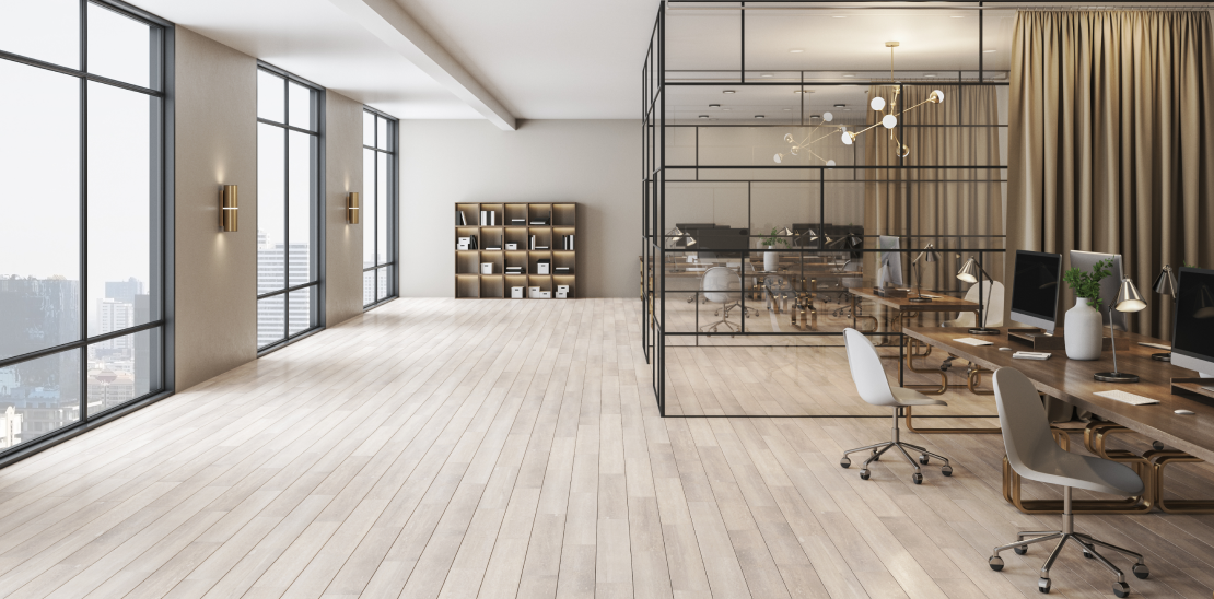 Офіс після ремонту під ключ від LIV-COMFORT, сучасний інтер'єр